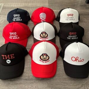⭕️🏈🏟 Ohio State OSU Buckeyes Trucker Hats